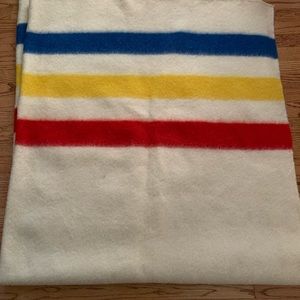 Vintage JC Penney 100% Wool Blanket